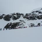 «Montañeros del Carmen» en el Puerto de Cotos