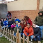 Plantación de ajos en Ntra. Sra. del Carmen en el Huerto Escolar.