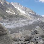 Rutas por los Alpes (ii): Glaciar de Argentiere.