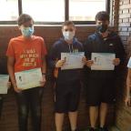 Reconocimientos alumnos participantes en la Olimpiada EntreREDes