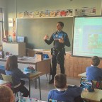 Charlas ambientales de la Policía Municipal de Valladolid