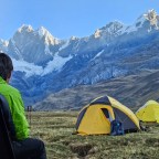 Cordillera Huayhuash, Andes peruanos (ii): Huaraz – Campamento Cuartelhuain – Campamento Janca.